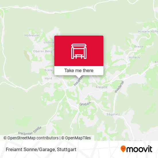 Freiamt Sonne/Garage map