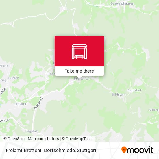 Freiamt Brettent. Dorfschmiede map