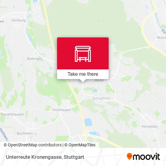 Карта Unterreute Kronengasse