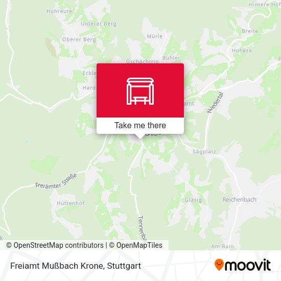 Карта Freiamt Mußbach Krone