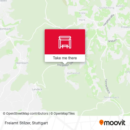 Карта Freiamt Stilzer