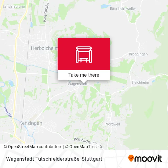 Карта Wagenstadt Tutschfelderstraße