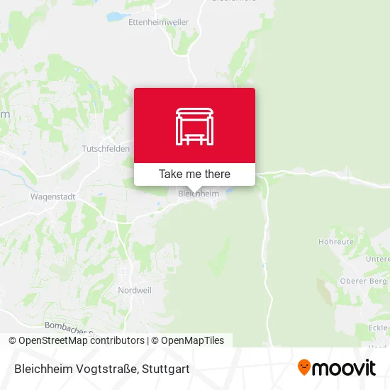 Карта Bleichheim Vogtstraße