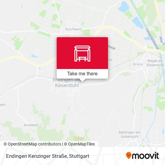 Endingen Kenzinger Straße map