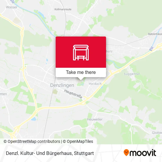 Карта Denzl. Kultur- Und Bürgerhaus