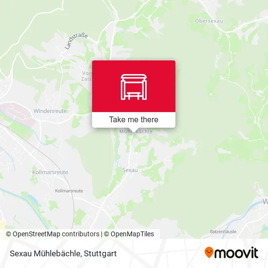 Карта Sexau Mühlebächle