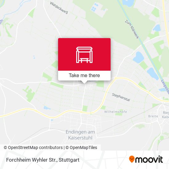 Forchheim Wyhler Str. map