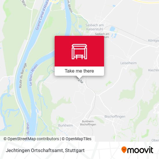 Jechtingen Ortschaftsamt map