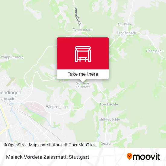 Карта Maleck Vordere Zaissmatt