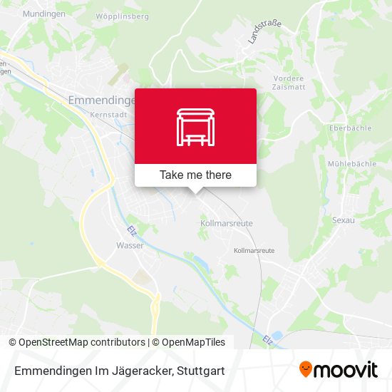 Emmendingen Im Jägeracker map