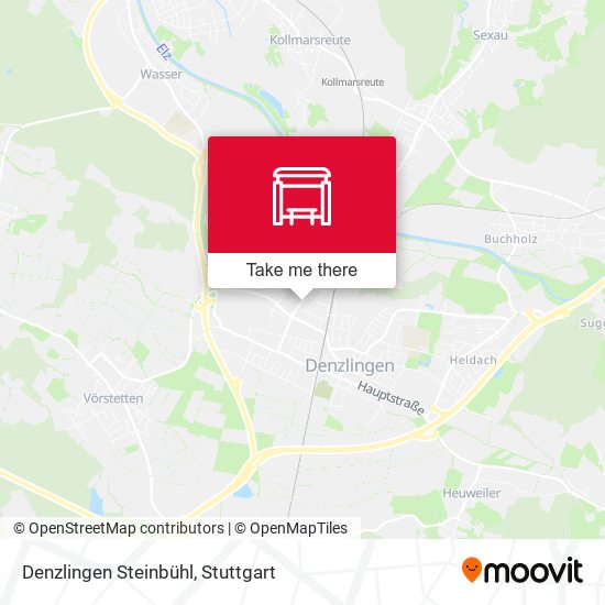 Denzlingen Steinbühl map