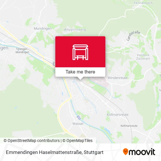 Карта Emmendingen Haselmattenstraße