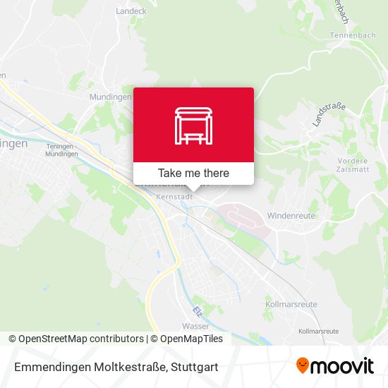 Emmendingen Moltkestraße map