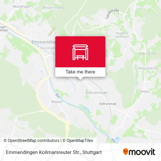 Карта Emmendingen Kollmarsreuter Str.