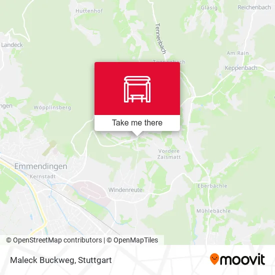Карта Maleck Buckweg