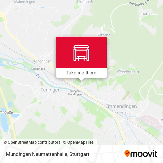 Карта Mundingen Neumattenhalle