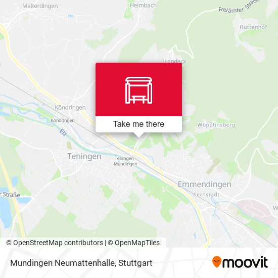 Карта Mundingen Neumattenhalle