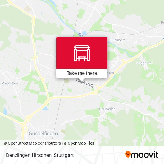 Карта Denzlingen Hirschen