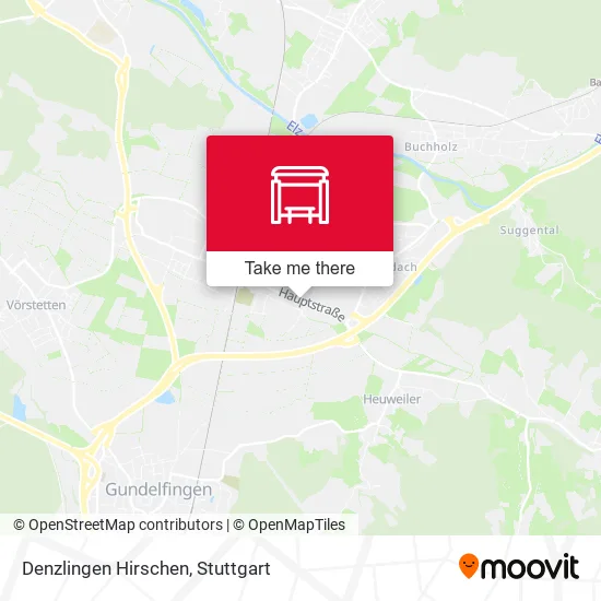Карта Denzlingen Hirschen