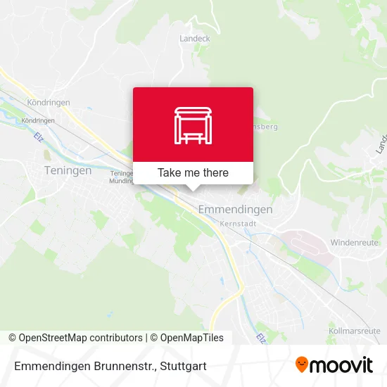 Карта Emmendingen Brunnenstr.