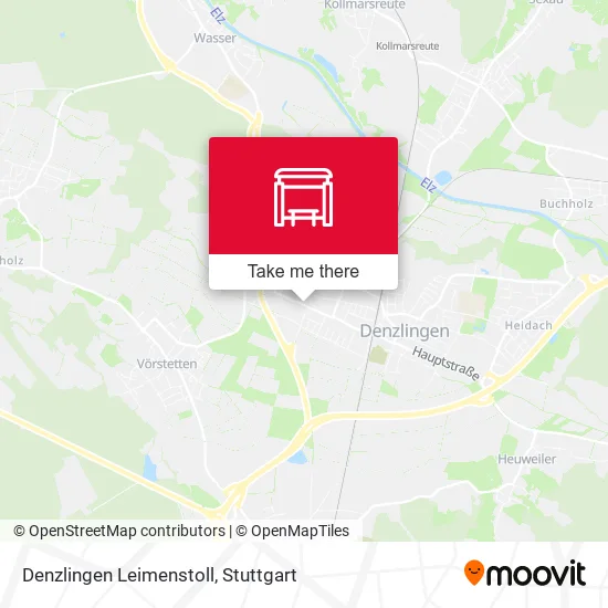 Карта Denzlingen Leimenstoll
