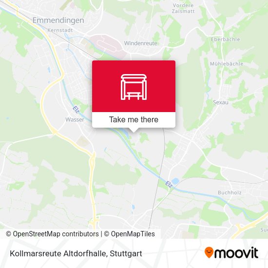 Kollmarsreute Altdorfhalle map