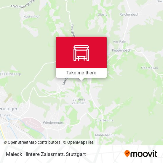 Карта Maleck Hintere Zaissmatt