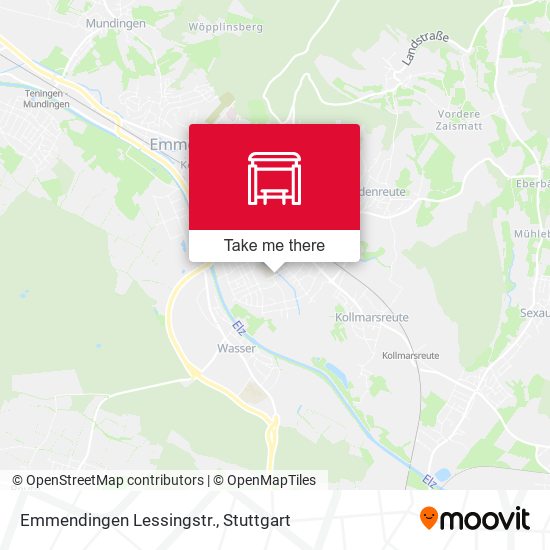 Emmendingen Lessingstr. map