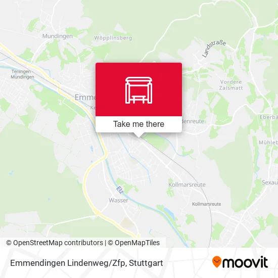 Карта Emmendingen Lindenweg/Zfp