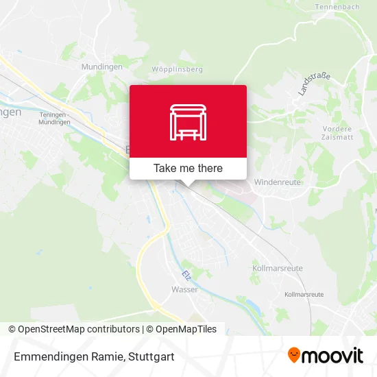 Карта Emmendingen Ramie