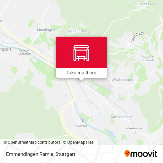 Карта Emmendingen Ramie