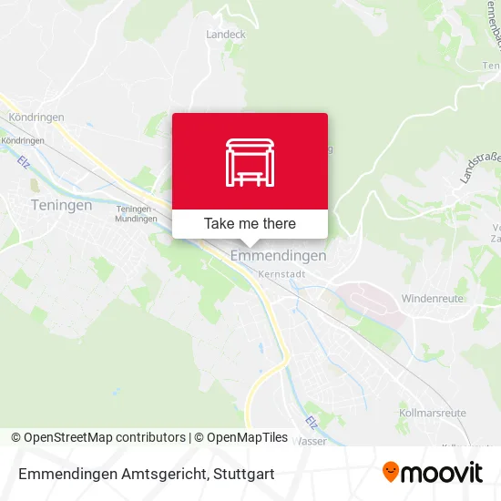 Карта Emmendingen Amtsgericht