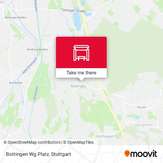 Карта Bottingen Wg Platz
