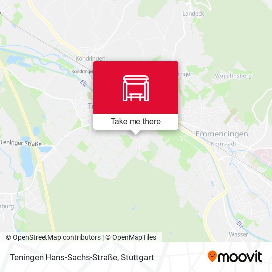 Teningen Hans-Sachs-Straße map