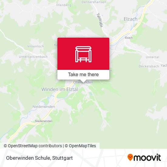 Карта Oberwinden Schule
