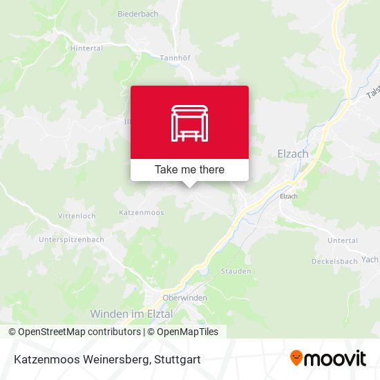 Карта Katzenmoos Weinersberg