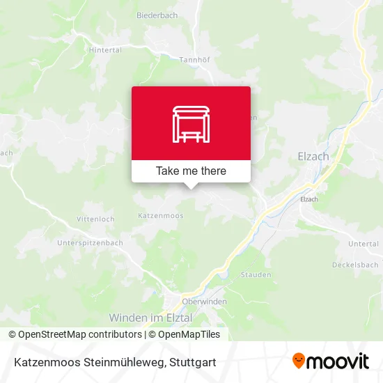 Карта Katzenmoos Steinmühleweg