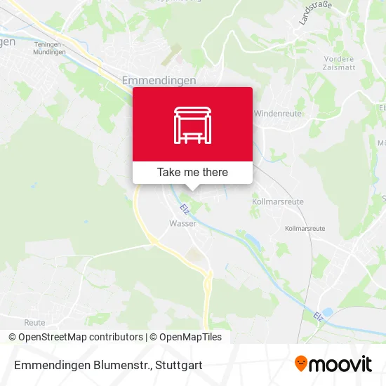 Карта Emmendingen Blumenstr.