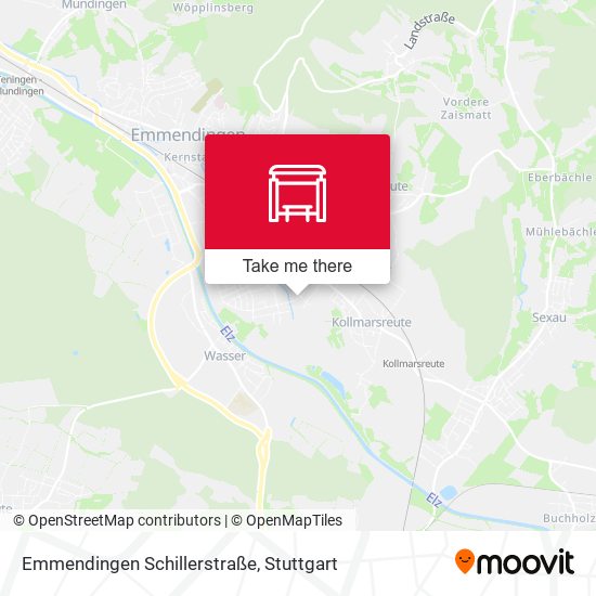 Emmendingen Schillerstraße map
