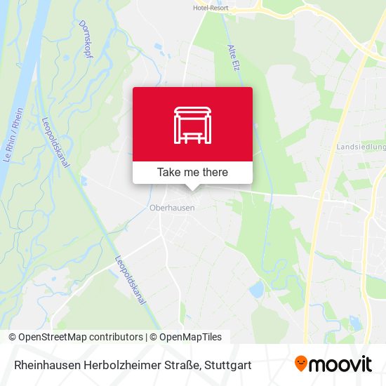Rheinhausen Herbolzheimer Straße map