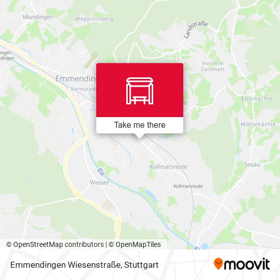 Emmendingen Wiesenstraße map