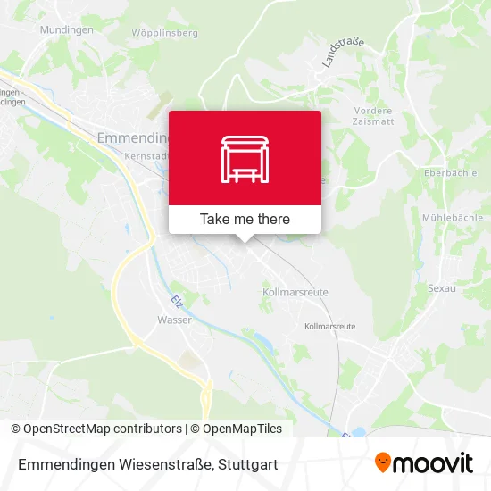 Карта Emmendingen Wiesenstraße