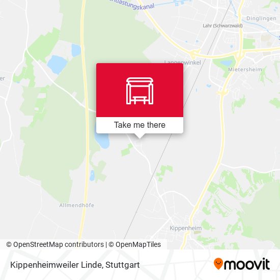 Kippenheimweiler Linde map