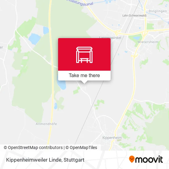 Карта Kippenheimweiler Linde