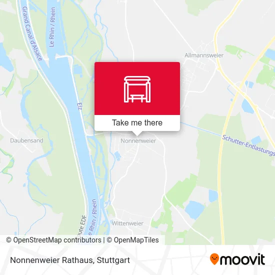 Карта Nonnenweier Rathaus