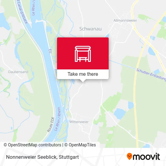 Карта Nonnenweier Seeblick