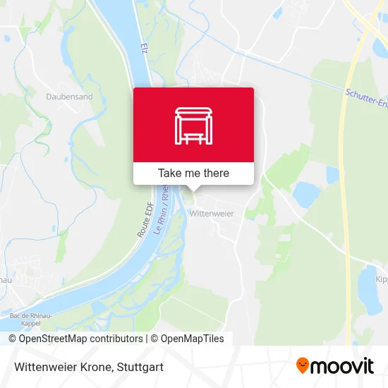 Wittenweier Krone map