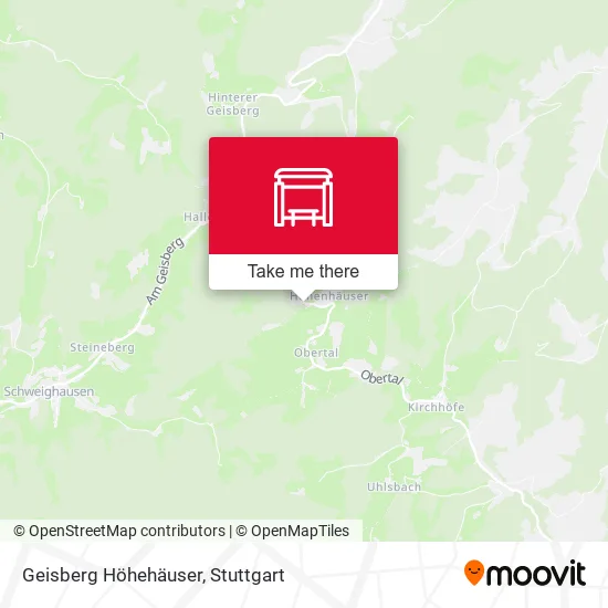 Карта Geisberg Höhehäuser