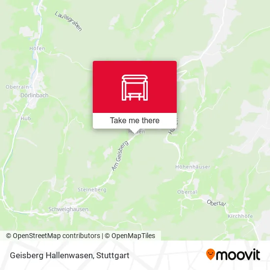 Карта Geisberg Hallenwasen