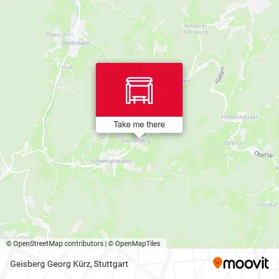 Карта Geisberg Georg Kürz